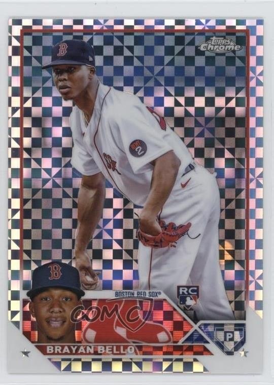 2023 Topps Chrome X-Fractor Brayan Bello #57 Rookie RC