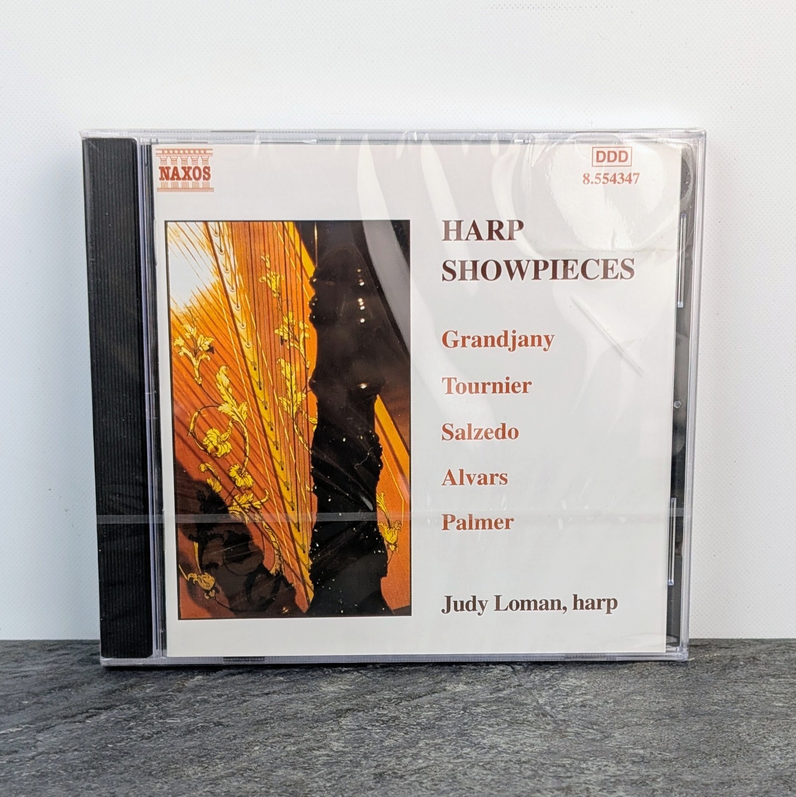 Harp Showpieces CD New & Sealed Judy Loman Classical Chamber Music Grandjany