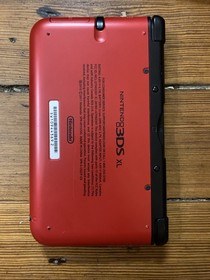 Nintendo 3DS XL Red 4GB SD Stylus Case Chargers AR Cards Dragonology Screen Prot