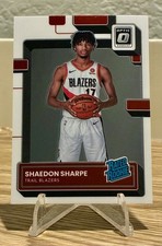 2022-23 Panini Donruss Optic Shaedon Sharpe RATED ROOKIE RC #249 Trail Blazers