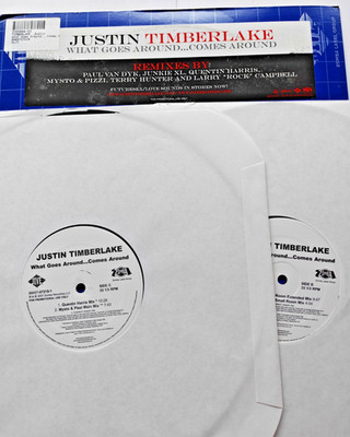 Justin Timberlake   What Goes Around..Comes Around (Remixes) 2x12'' Import Vinyls