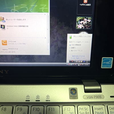 Sony VAIO VGN-P90NS Type P Atom Z540 2GB RAM 60GB HDD 8