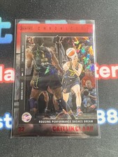2025 Panini Exclusive Caitlin Clark Chronicled Red Cracked Ice #38 WNBA
