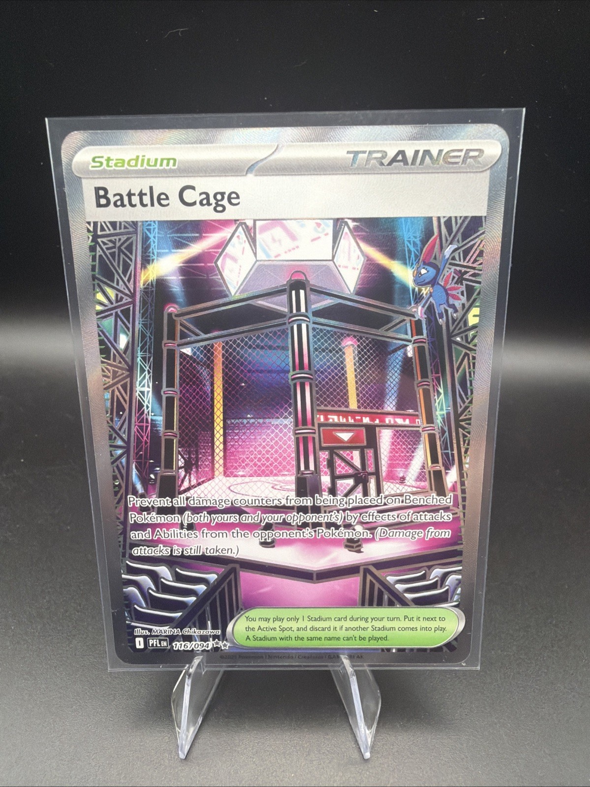 Battle Cage 116/094 Me02: Phantasmal Flames NM
