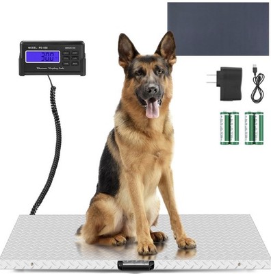 Antstone Dog Scale for Large Breed 1100lb X 0.2lb Livestock Scale for Pigs, C...