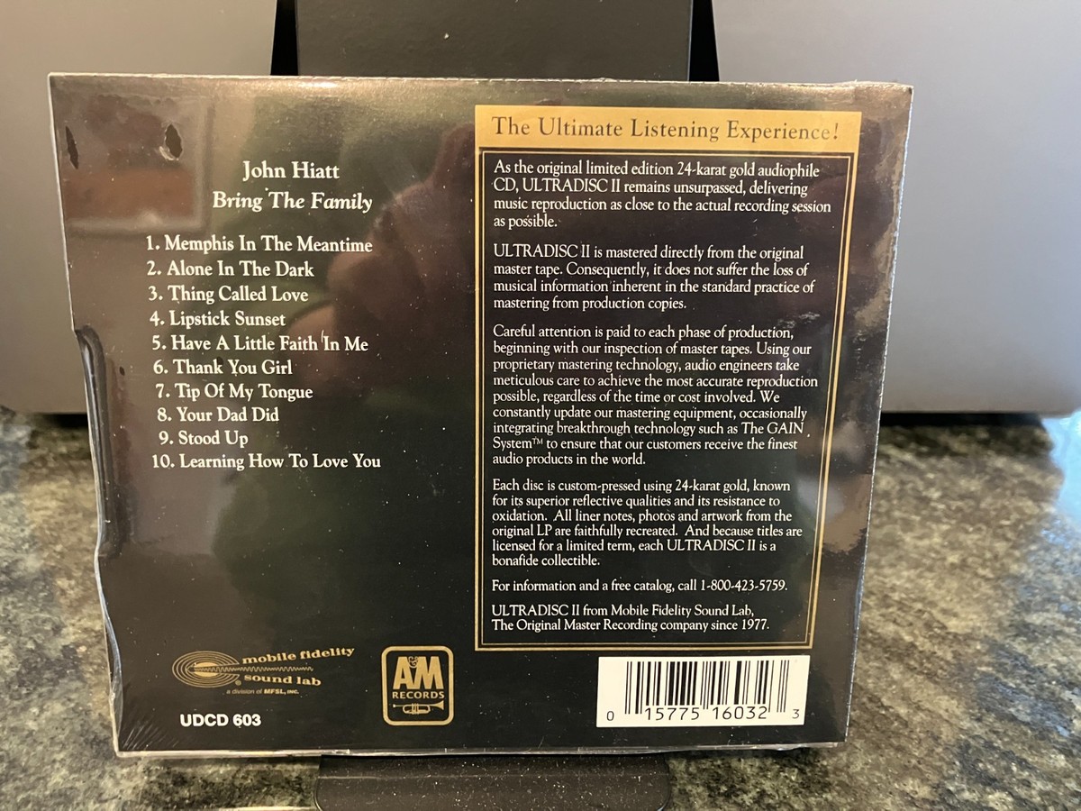 Bring the Family by John Hiatt (CD, May-1994, Mobile Fidelity