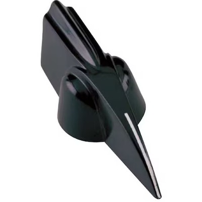 Davies 2350Af Pointed Control Knob, 1/4'' Thread Size, 0.63''L, Hr Phenolic