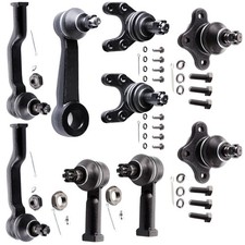 9Pcs Ball Joint Tie Rod End Pitman Arm Fit For 1987-1990 B2200