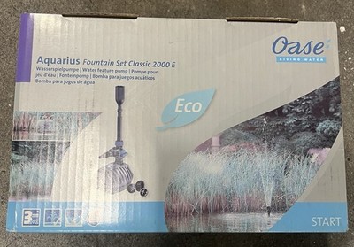 OASE Aquarius Fountain Set Classic 2000 E Fontänenpumpen-Set Art. 77371 Neu