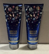 2 Dream Bright Body Cream Bath & Body Works 8 oz Each NEW