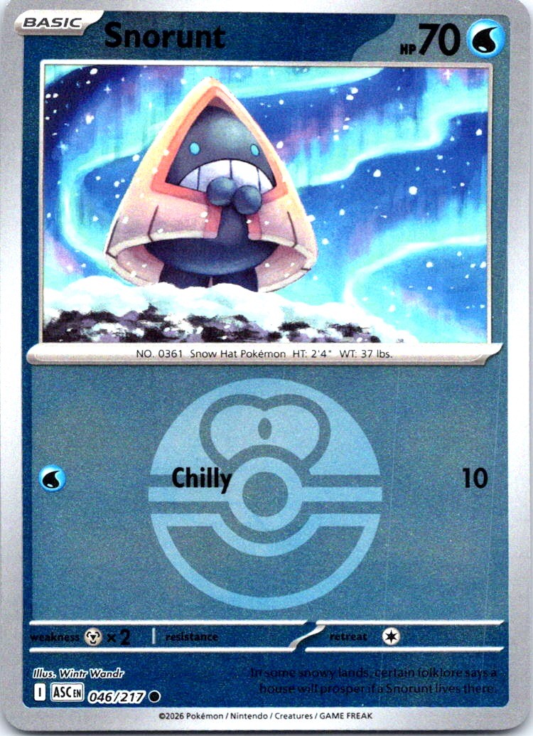 ME: Ascended Heroes #046/217 Snorunt