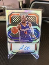 2020-21 Panini Prizm Penmanship Silver Prizm Jevon Carter #PE-JVC Auto