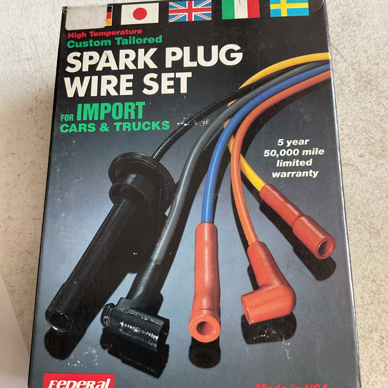 Federal Parts Spark Plug Wire Set, 4060