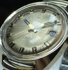Vintage 1972 Timex Electric Men’s Watch Gold Tone Sunburst Dial For Restoration