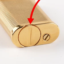 1Pc Golden & Silver Bottom Cover Screw for Cartier lighters