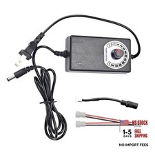 Fan Speed Controller, 110V-240V AC to 3-12V DC 2A Power 2pin 2.54 and 1 to 2