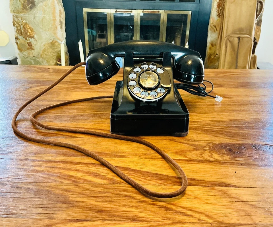 Teléfono Western Electric 302 FUNCIONANDO: Teléfono de escritorio vintage Foto 3 de 4