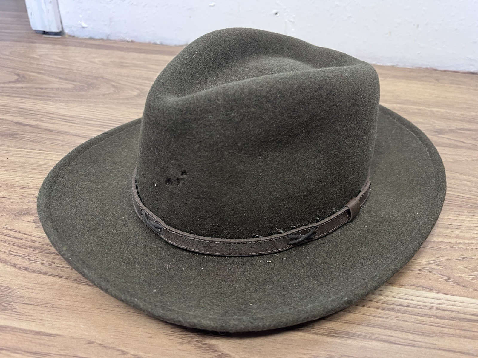 Pendleton Wool Fedora Brown AB202-71036 Size Larg… - image 9