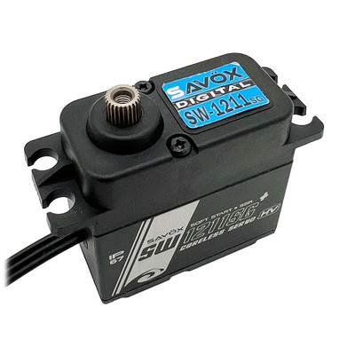 Savox 1/10 Waterproof High Voltage Digital Servo 0.08sec 8.4v SAVSW1211SGPBE