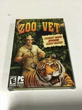 Legacy Interactive Zoo Vet PC CD-ROM Game for Windows/Mac factory sealed