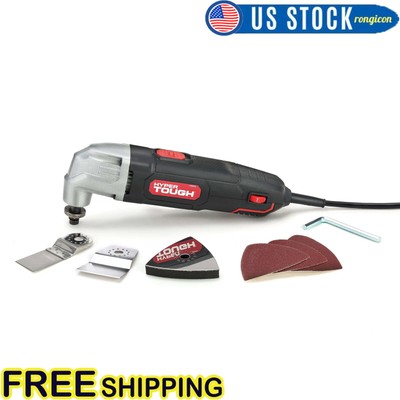 Oscillating Multi-function Tool Variable Speed w/ Hex Key Sanding Pad 2.1 AMP US