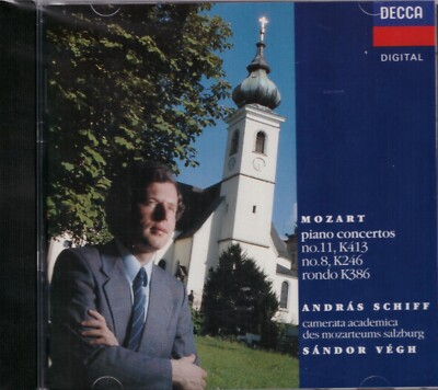 Mozart: Klavierkonzerte Nr. 11, 8, Rondo K 386 / Andras Schiff, Sandor Vé