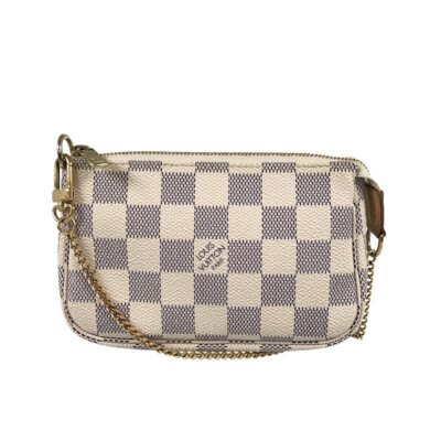 Vendu LOUIS VUITTON Damier Azur Mini Pochette Accessoires N58010 Pouch