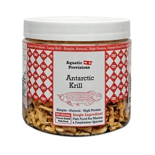 Freeze Dried Antarctic Krill Fish Food for Freshwater and Marine Aquarium Fish