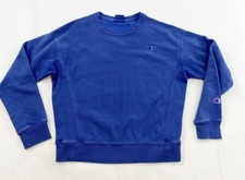 Champion Reverse Weave Sweatshirt Women  s Small Blue