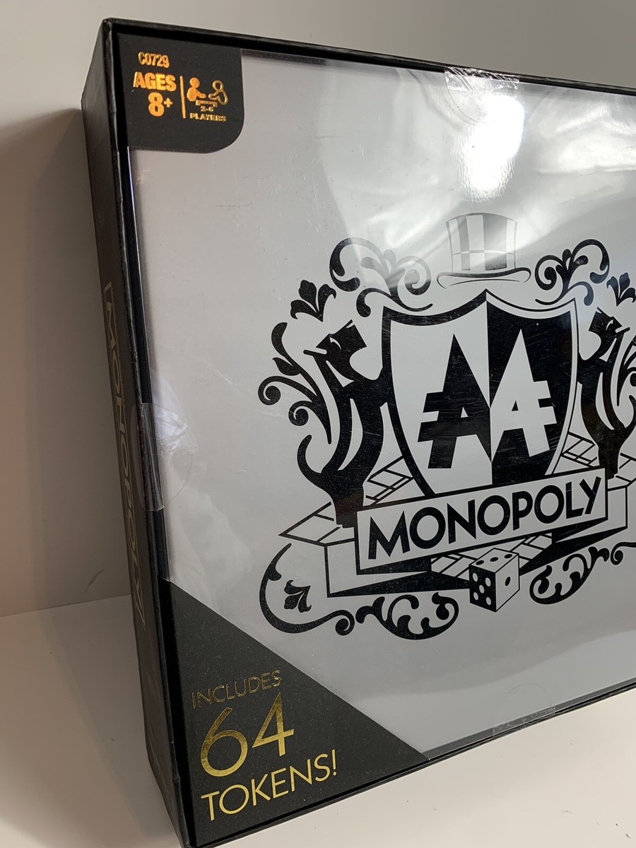 MONOPOLY 64 Pieces Signature Token Edition Board Game Hasbro | eBay
