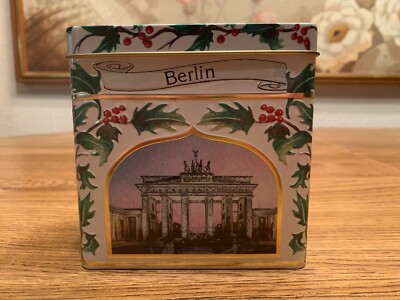 Lambertz German Musical Holiday Tin 