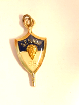 older Josten's scholastic key shaped 