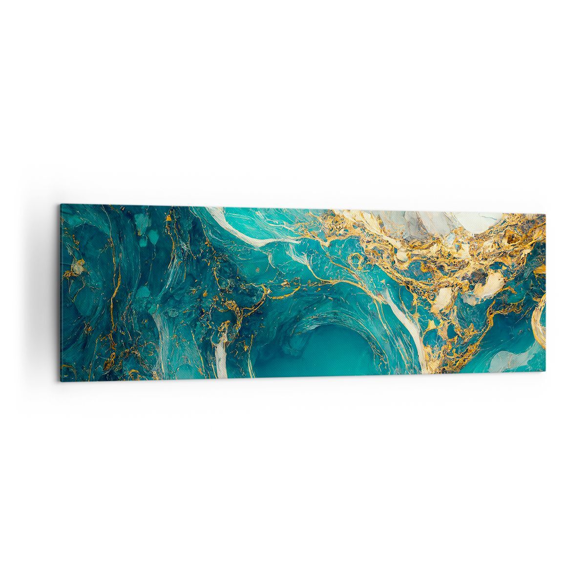 Quadro su Tela 160x50cm Astrazione Marmo Calcolo Stampe Immagini Quadri Murale