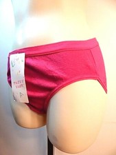 Nos Vintage 1980s Panty Time Raspberry Brief Panties Underwear Hot Pink Retro M6