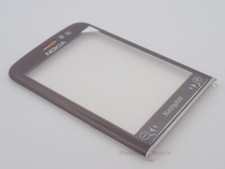 Originale Nokia 6710 Navigator Window Assy | Cover | Vetro Marrone Brown 0253753 NUOVO