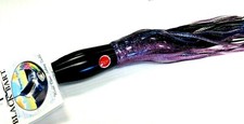 Black Bart Metal Kona Pro Big Game Trolling Lure 16 Oz PBD/BKD Purple Black Dot