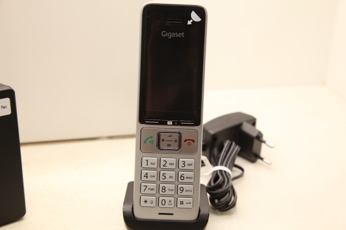 Téléphone Sans Fil Gigaset 500HX A Comfort - Gris/Noir - Bon État