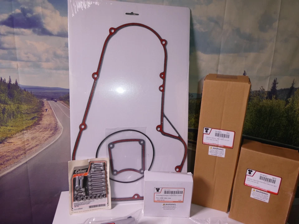 Kit de controle de pé médio Harley FXR EVO Super Glide FXLR 1982-1986 V-Twin 22-0348 X6 - Imagem 2 de 4