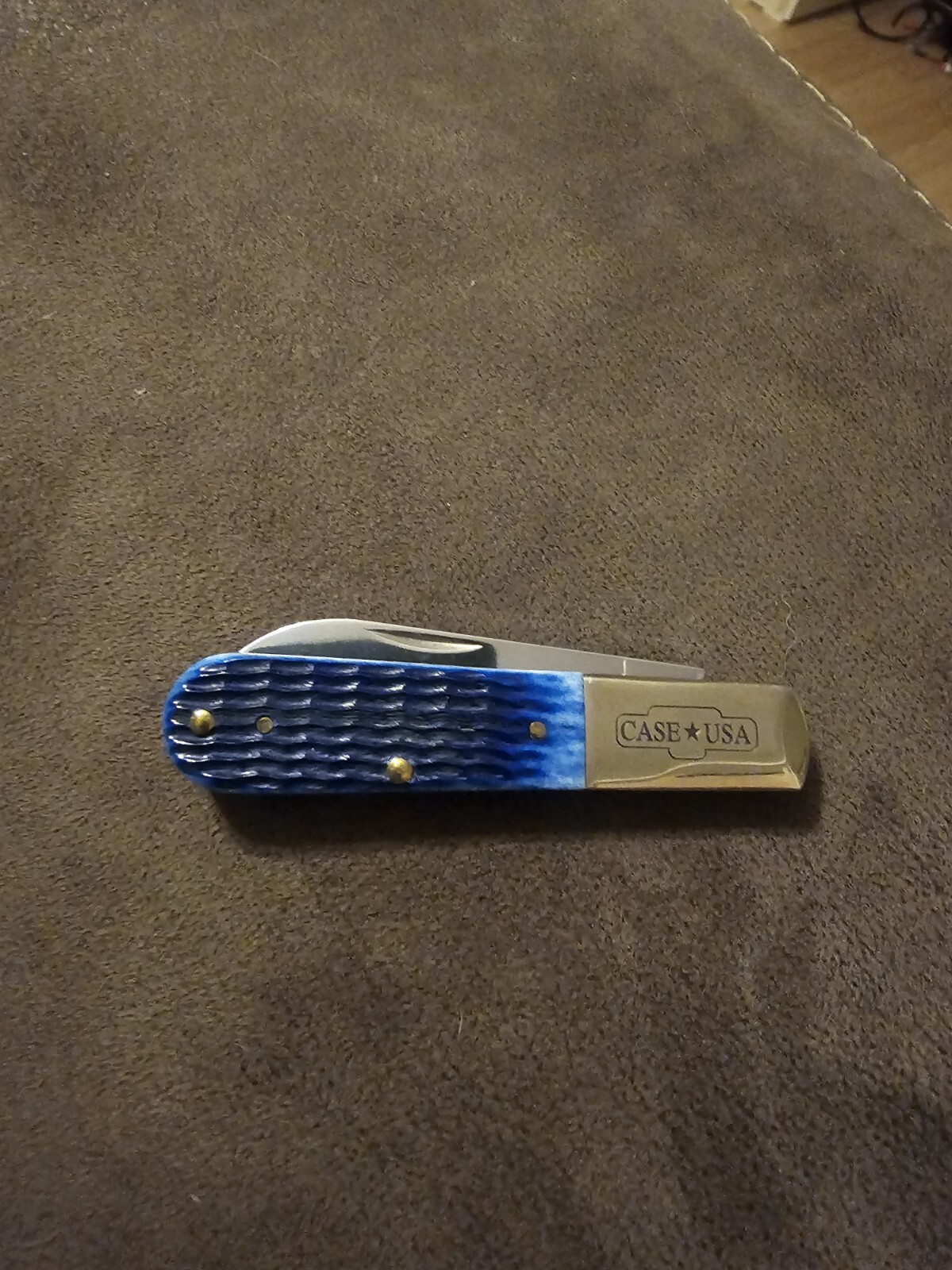 Case Blue Bone Rogers Corn Cob Jig Barlow Pocket Knife (61008SS) eBay