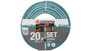 GARDENA Schlauch Classic 1/2" 20m mit Zubehör