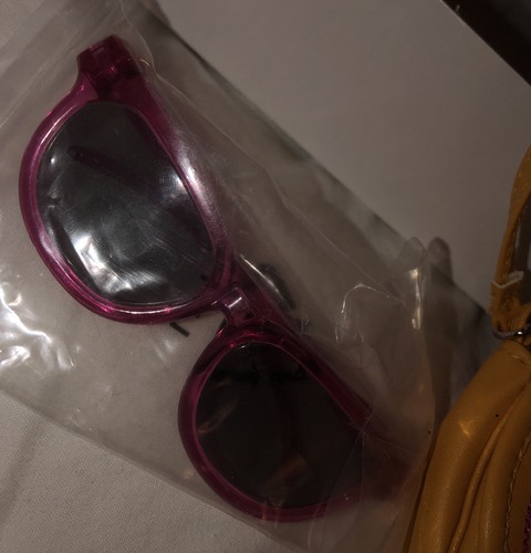 My American Girl Doll Sunglasses & Purse Beach Summer Accessories MYAG Star Bag - Picture 2 of 7