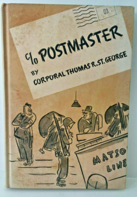 C/O Postmaster-St. George-World War II-Humor-HC-Illustrated-Military ...