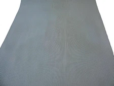 3' Width 1/8" thick Ribbed Rubber Runners Matting Gray Choose Size