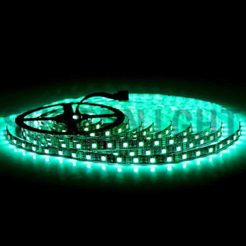 16ft 5050 RGB LED Strip Light Black Tape Light with Remote Controller Waterproof - Picture 15 of 15