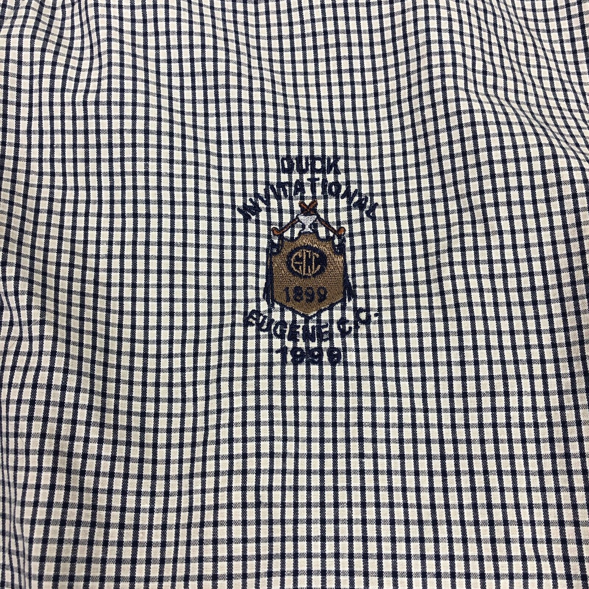 Proquip Windbreaker Mens Large Duck Invitational Golf Oregon Vintage Plaid View 5