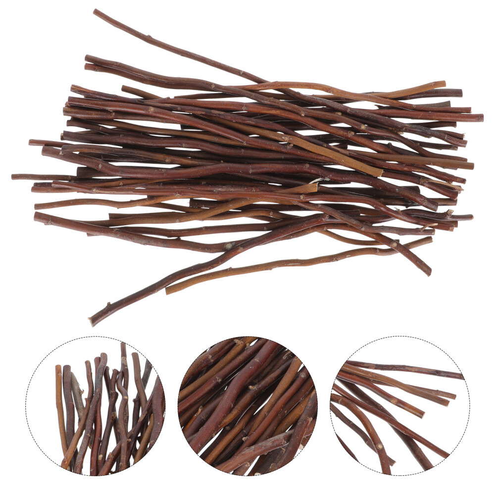 40 Pcs Craft Twigs Natural Sticks for Crafting Branch DIY Embellishments Office