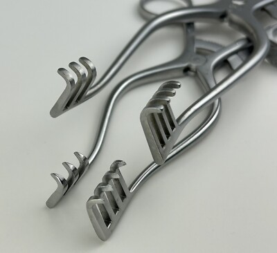 Weitlaner Retractor 3 x 4 Prong Blunt And Sharp JARIT 240-161