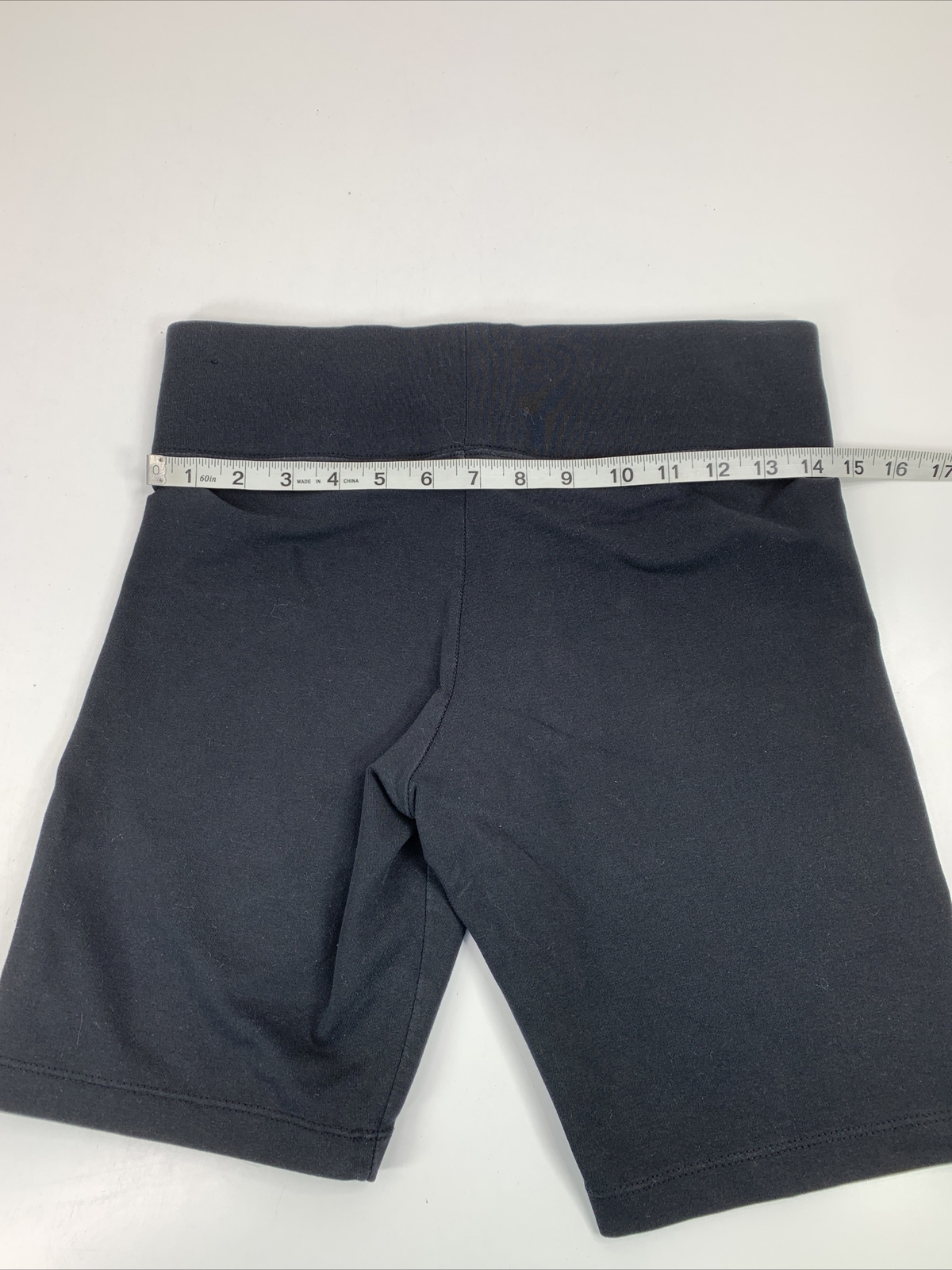 nike womens solid black knit compression shorts l… - image 6