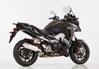 Hurric Auspuff Rac 1 Silber FüR VFR800X Crossrunner RC94
