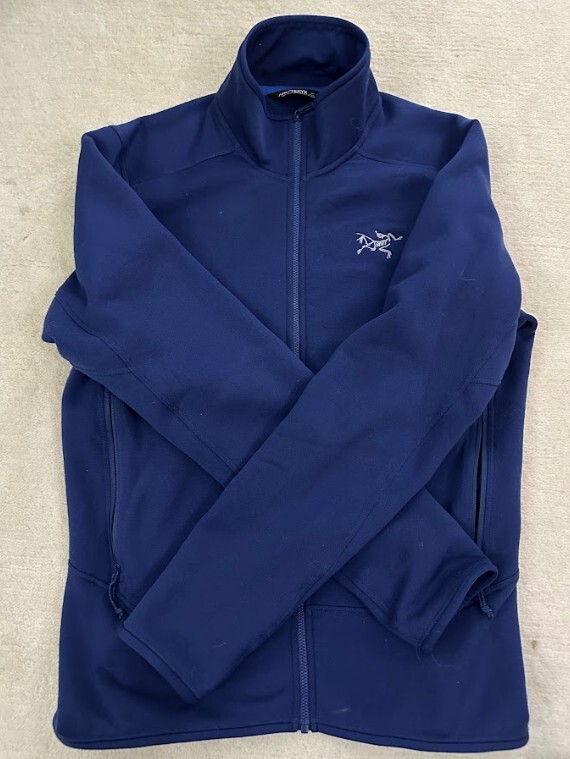 Arc'teryx Giacca Uomo Kyanite Pile Blu Taglia S